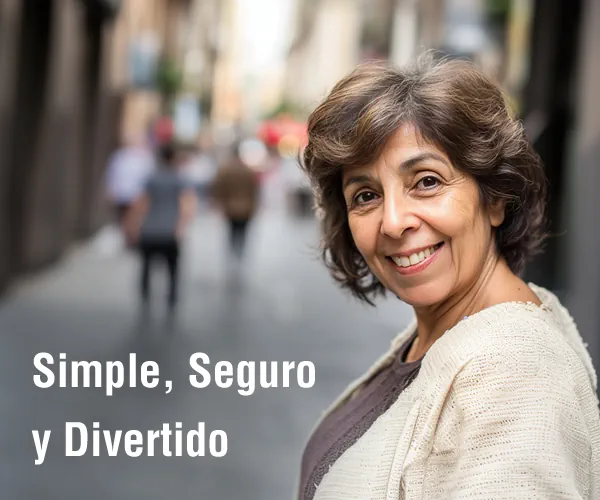 Citas senior simples, seguras y divertidas